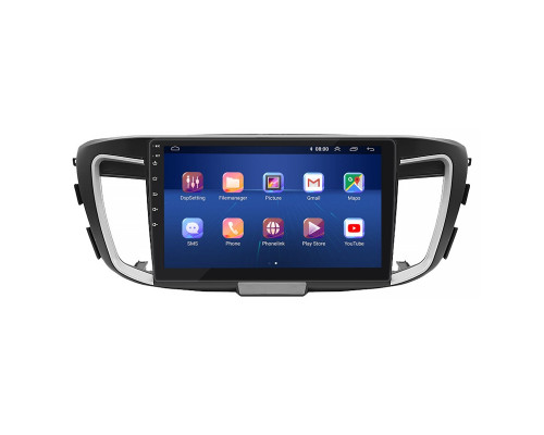 Штатная магнитола Lesko для Honda Accord IX Рестайлинг 2015-2019 экран 10" 6/128Gb 4G Wi-Fi GPS Top