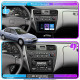 Штатная магнитола Lesko для Honda Accord VI 1997-2002 экран 9" 1/16Gb Wi-Fi GPS Base