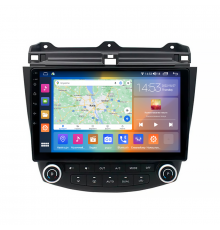 Штатная магнитола Lesko для Honda Accord VII 2002-2006 экран 10" 2/32Gb CarPlay 4G Wi-Fi GPS Prime