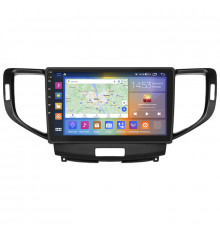 Штатная магнитола Lesko для Honda Accord VIII 2007-2011 экран 9" 4/64Gb CarPlay 4G Wi-Fi GPS Prime