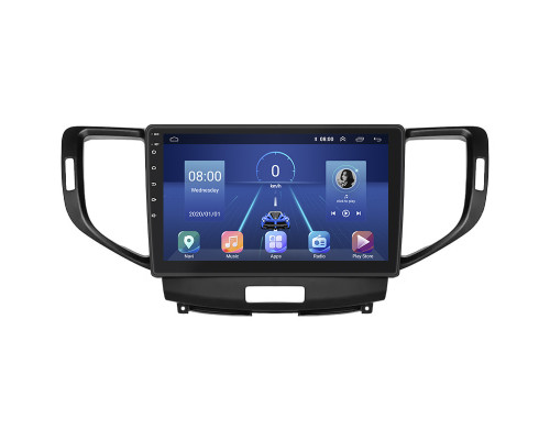 Штатная магнитола Lesko для Honda Accord VIII 2007-2011 экран 9" 2/32Gb 4G Wi-Fi GPS Top