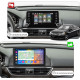 Штатная магнитола Lesko для Honda Accord X 2017-2020 экран 9" 2/32Gb CarPlay 4G Wi-Fi GPS Prime