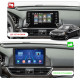 Штатная магнитола Lesko для Honda Accord X Рестайлинг 2020-н.в. экран 9" 2/32Gb Wi-Fi GPS Base