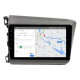 Штатная магнитола Lesko для Honda Civic IX 2011-2015 экран 9" 1/16Gb Wi-Fi GPS Base