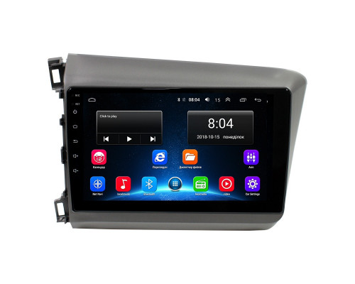 Штатная магнитола Lesko для Honda Civic IX 2011-2015 экран 9" 2/32Gb Wi-Fi GPS Base