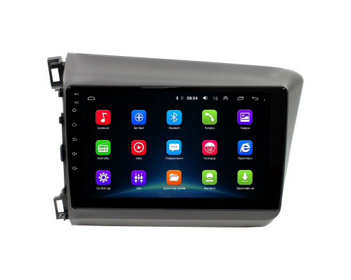 Штатная магнитола Lesko для Honda Civic IX 2011-2015 экран 9" 2/32Gb Wi-Fi GPS Base