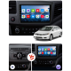 Штатная магнитола Lesko для Honda Civic IX 2011-2015 экран 9" 2/32Gb Wi-Fi GPS Base