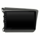 Штатная магнитола Lesko для Honda Civic IX 2011-2015 экран 9" 4/64Gb 4G Wi-Fi GPS Top