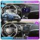 Штатная магнитола Lesko для Honda Civic IX Рестайлинг 2013-2017 экран 9" 2/32Gb Wi-Fi GPS Base