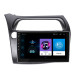 Штатная магнитола Lesko для Honda Civic Type R VIII 2006-2008 экран 9" 2/32Gb 4G Wi-Fi GPS Top