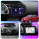 Штатная магнитола Lesko для Honda Civic Type R VIII 2006-2008 экран 9" 4/64Gb 4G Wi-Fi GPS Top
