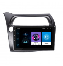 Штатная магнитола Lesko для Honda Civic Type R VIII Рестайлинг 2008-2011 экран 9" 2/32Gb Wi-Fi GPS Base