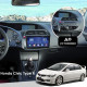 Штатная магнитола Lesko для Honda Civic Type R VIII Рестайлинг 2008-2011 экран 9" 4/64Gb 4G Wi-Fi GPS Top