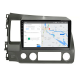 Штатная магнитола Lesko для Honda Civic VIII 2005-2009 экран 10" 2/32Gb 4G Wi-Fi GPS Top