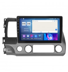 Штатная магнитола Lesko для Honda Civic VIII Рестайлинг 2008-2012 экран 10" 4/64Gb CarPlay 4G Wi-Fi GPS Prime