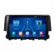 Штатная магнитола Lesko для Honda Civic X 2015-2021 экран 9" 2/32Gb 4G Wi-Fi GPS Top