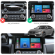 Штатная магнитола Lesko для Honda Civic X 2015-2021 экран 9" 2/32Gb Wi-Fi GPS Base