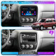 Штатная магнитола Lesko для Honda CR-V I 1995-1999 экран 9" 2/32Gb Wi-Fi GPS Base
