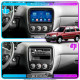 Штатная магнитола Lesko для Honda CR-V I Рестайлинг 1999-2001 экран 9" 6/128Gb 4G Wi-Fi GPS Top