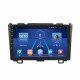 Штатная магнитола Lesko для Honda CR-V III 2006-2009 экран 9" 2/32Gb 4G Wi-Fi GPS Top
