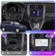 Штатная магнитола Lesko для Honda CR-V III 2006-2009 экран 9" 4/64Gb 4G Wi-Fi GPS Top