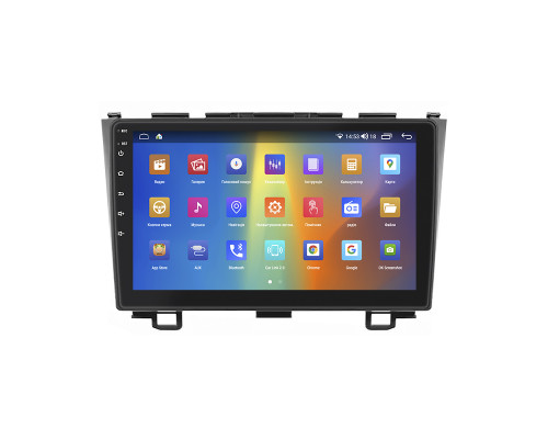 Штатная магнитола Lesko для Honda CR-V III Рестайлинг 2009-2012 экран 9" 4/64Gb CarPlay 4G Wi-Fi GPS Prime