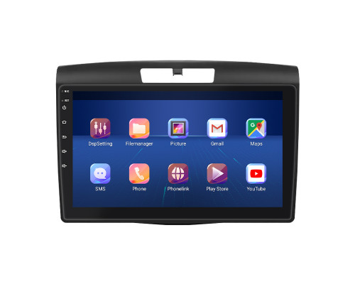 Штатная магнитола Lesko для Honda CR-V IV 2011-2015 экран 9" 2/32Gb 4G Wi-Fi GPS Top