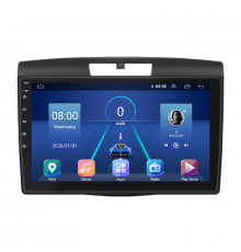 Штатная магнитола Lesko для Honda CR-V IV 2011-2015 экран 9" 6/128Gb 4G Wi-Fi GPS Top