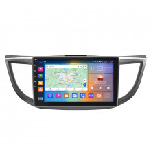 Штатная магнитола Lesko для Honda CR-V IV Рестайлинг 2014-2018 экран 10" 2/32Gb CarPlay 4G Wi-Fi GPS Prime