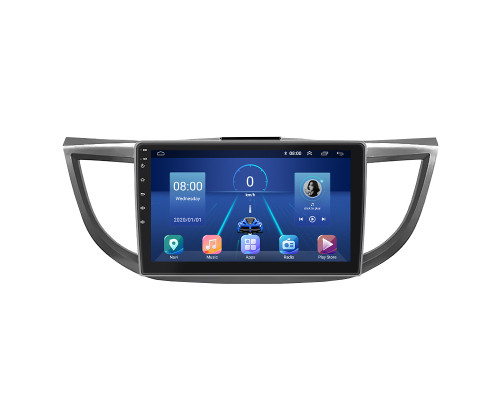 Штатная магнитола Lesko для Honda CR-V IV Рестайлинг 2014-2018 экран 10" 4/64Gb 4G Wi-Fi GPS Top