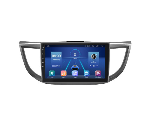 Штатная магнитола Lesko для Honda CR-V IV Рестайлинг 2014-2018 экран 10" 6/128Gb 4G Wi-Fi GPS Top