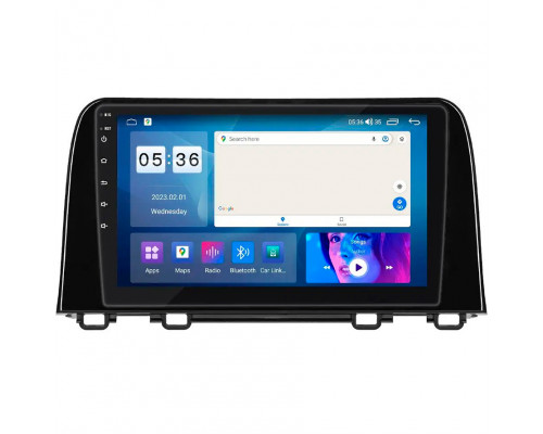 Штатная магнитола Lesko для Honda CR-V V Рестайлинг 2019-н.в. экран 9" 4/64Gb CarPlay 4G Wi-Fi GPS Prime