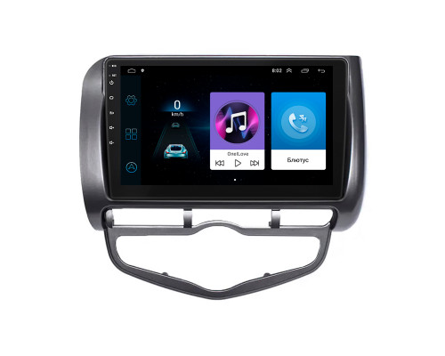 Штатная магнитола Lesko для Honda Fit I Auto AC 2001-2008 экран 9" 1/16Gb Wi-Fi GPS Base