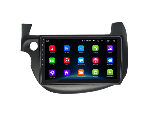 Штатная магнитола Lesko для Honda Fit II 2007-2014 экран 10" 1/16Gb Wi-Fi GPS Base