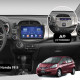 Штатная магнитола Lesko для Honda Fit II 2007-2014 экран 10" 2/32Gb 4G Wi-Fi GPS Top