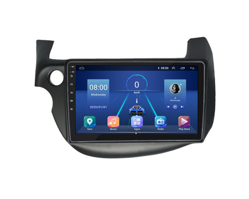 Штатная магнитола Lesko для Honda Fit II 2007-2014 экран 10" 4/32Gb 4G Wi-Fi GPS Top