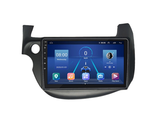 Штатная магнитола Lesko для Honda Fit II 2007-2014 экран 10" 6/128Gb 4G Wi-Fi GPS Top