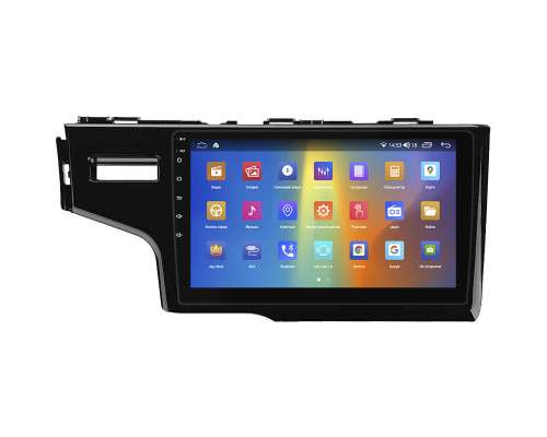 Штатная магнитола Lesko для Honda Fit III 2013-2017 экран 9" 2/32Gb CarPlay 4G Wi-Fi GPS Prime