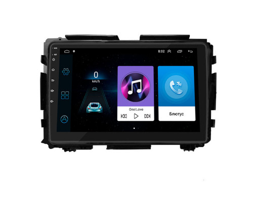 Штатная магнитола Lesko для Honda HR-V II 2013-2018 экран 9" 1/16Gb Wi-Fi GPS Base