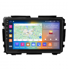 Штатная магнитола Lesko для Honda HR-V II 2013-2018 экран 9" 2/32Gb CarPlay 4G Wi-Fi GPS Prime