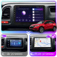Штатная магнитола Lesko для Honda HR-V II 2013-2018 экран 9" 4/64Gb CarPlay 4G Wi-Fi GPS Prime