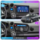 Штатная магнитола Lesko для Honda Insight II 2009-2011 экран 9" 2/32Gb 4G Wi-Fi GPS Top