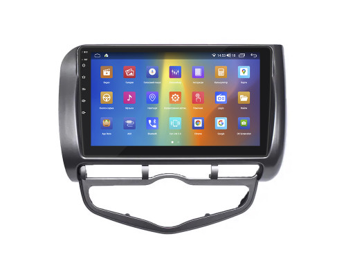 Штатная магнитола Lesko для Honda Jazz I 2001-2005 экран 9" 2/32Gb CarPlay 4G Wi-Fi GPS Prime