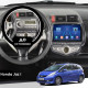 Штатная магнитола Lesko для Honda Jazz I Рестайлинг 2005-2008 экран 9" 4/64Gb 4G Wi-Fi GPS Top