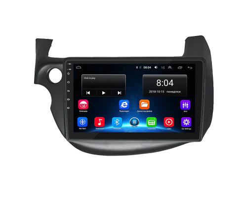 Штатная магнитола Lesko для Honda Jazz II 2008-2010 экран 10" 2/32Gb Wi-Fi GPS Base