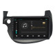 Штатная магнитола Lesko для Honda Jazz II 2008-2010 экран 10" 6/128Gb 4G Wi-Fi GPS Top