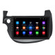 Штатная магнитола Lesko для Honda Jazz II Рестайлинг 2011-2014 экран 10" 1/16Gb Wi-Fi GPS Base