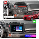 Штатная магнитола Lesko для Honda Jazz II Рестайлинг 2011-2014 экран 10" 1/16Gb Wi-Fi GPS Base