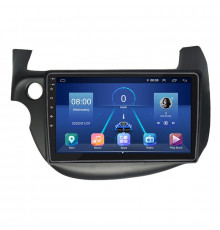 Штатная магнитола Lesko для Honda Jazz II Рестайлинг 2011-2014 экран 10" 6/128Gb 4G Wi-Fi GPS Top