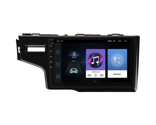Штатная магнитола Lesko для Honda Jazz III 2014-2017 экран 9" 1/16Gb Wi-Fi GPS Base